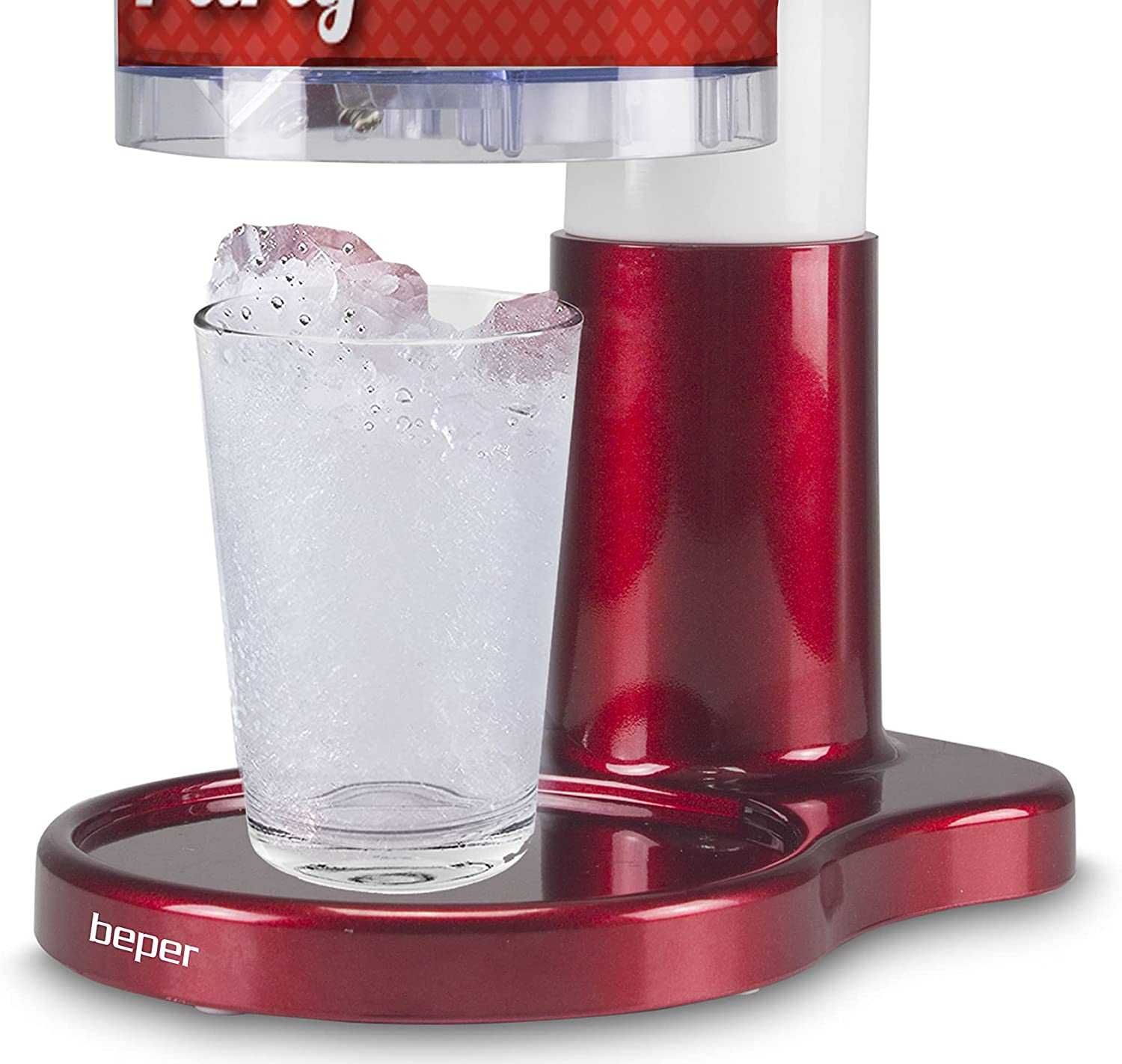 Máquina de gelo, 30 W, tigela não incluída, vermelho