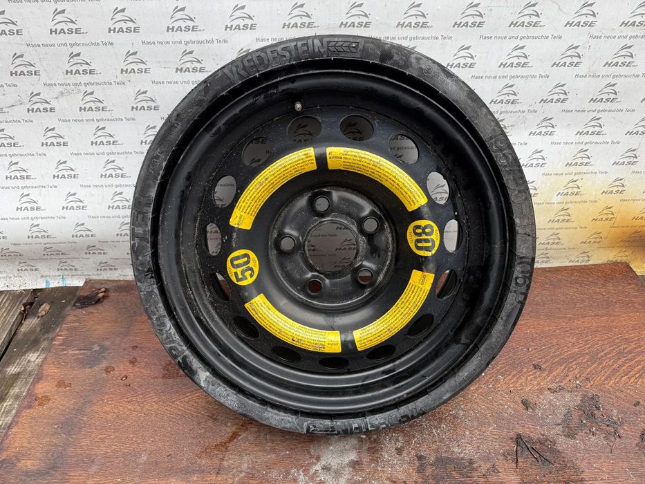 Audi Q7 VW Touareg Porsche Cayenne koło zapasowe dojazdowe ET40 17&quot;