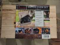 BBQ-Toro 7-częściowy zestaw Dutch Oven