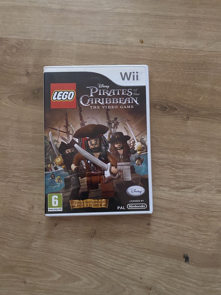 Jogo Wii LEGO Piratas das Caraibas Nintendo