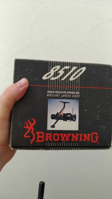 Carreto de pesca Browning com bobine extra