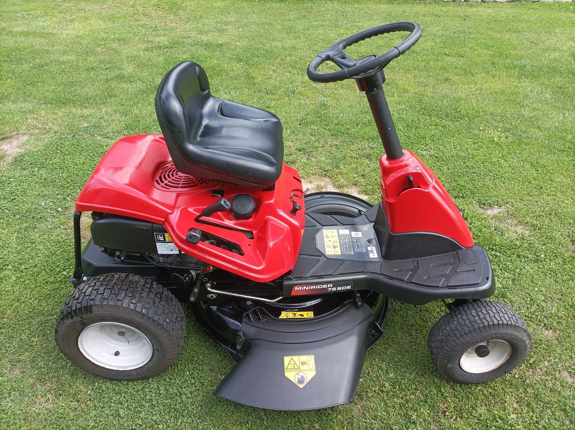 Traktorek MINI-RIDER 76 SDE MTD silnik 11KM z pompą oleju