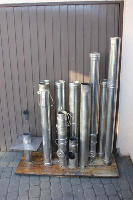 Komin nierdzewny   komin 110mm srednica