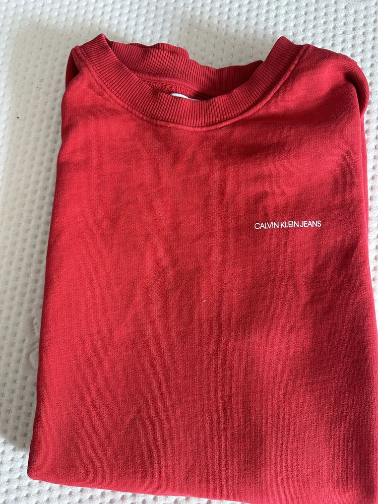 Bluza Tunika.  Calvin klein xs czerwona