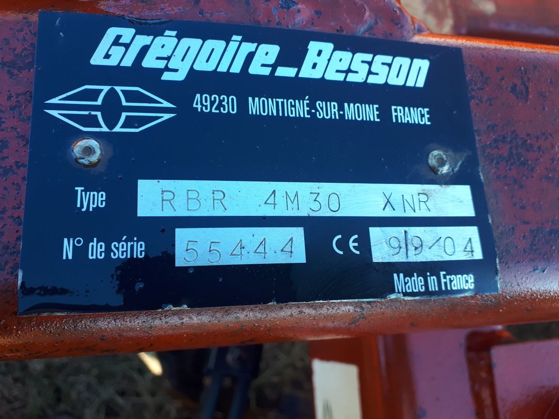 Talerzówka Gregoire Besson 4,3m