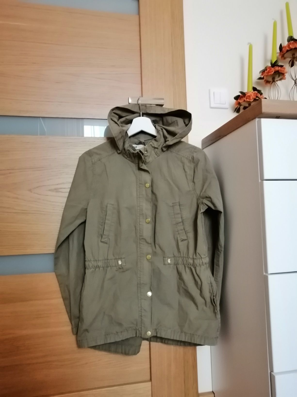 Kurtka z kapturem dziewczęca 12 14 lat 158 cm H&M
