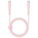 ENERGEA kabel Flow USB-C - USB-C1.5m różowy/pink 240W 5A PD Fast