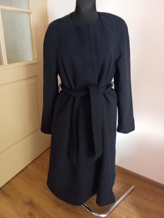 Płaszcz damski z domieszką wełny Reserved /nowy/