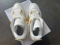 Nieużywane Nike Jordan 4 Retro Metallic Gold R.41