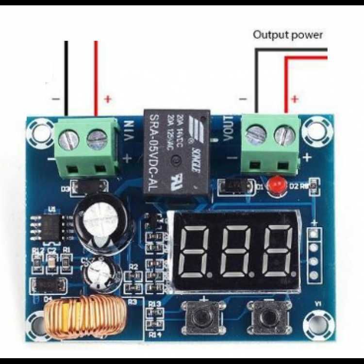 Контроллер разряда аккумуляторной батареи XH-M609-Charger-Control