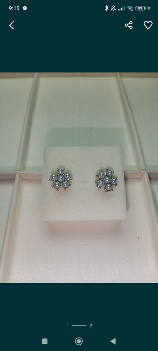 Srebrne kolczyki na sztyfty 925 nowe