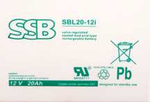 Akumulator 12V 20Ah AGM SBL20-12i – samochodzik, zabawka elektr – NOWY