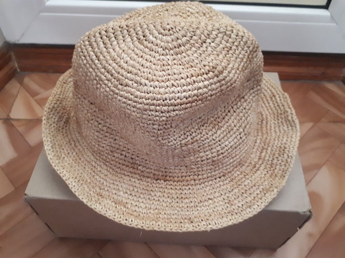 Шляпа соломенная lacoste, 55-58, оригинал
