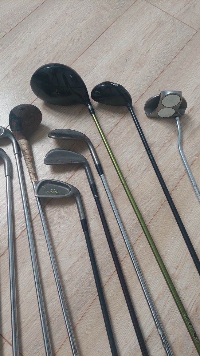 Zestaw golfowy – 14 kijów (Ping) + torba Wilson – stan dobry Tanio!!!