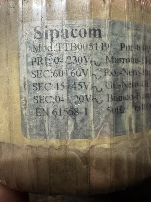 Vendo este lote de transformadores a funcionar