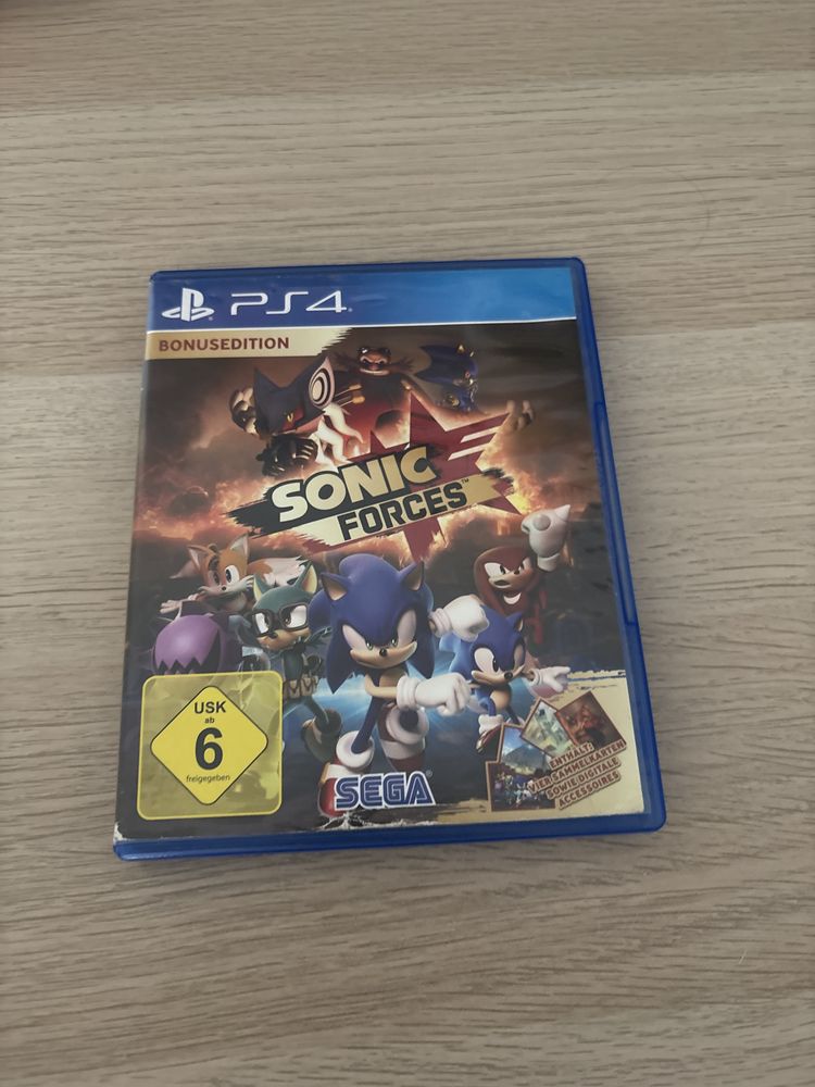 Jogo CD Sonic Forces playstation 4