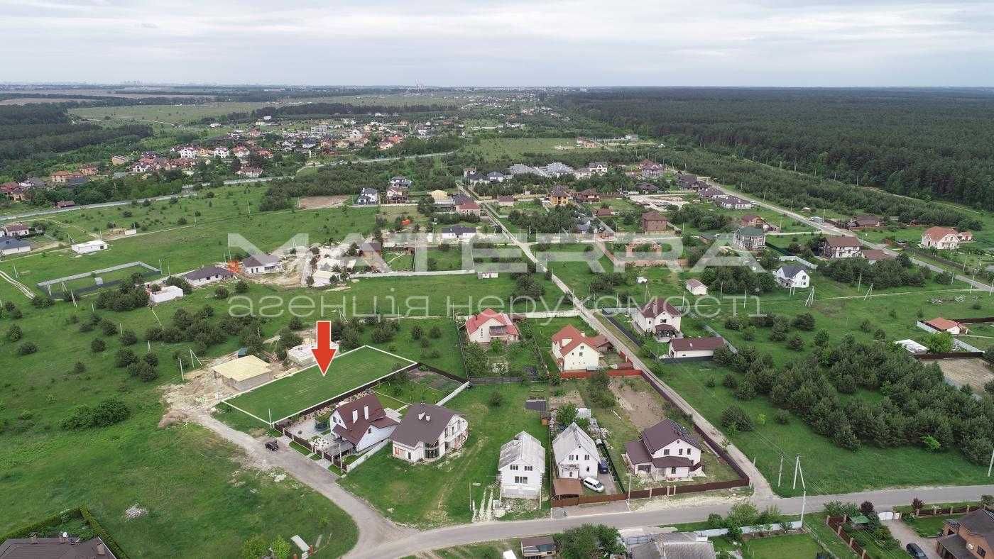 Бобриця-Білогородка продаж панорамної земельної ділянки 15 соток