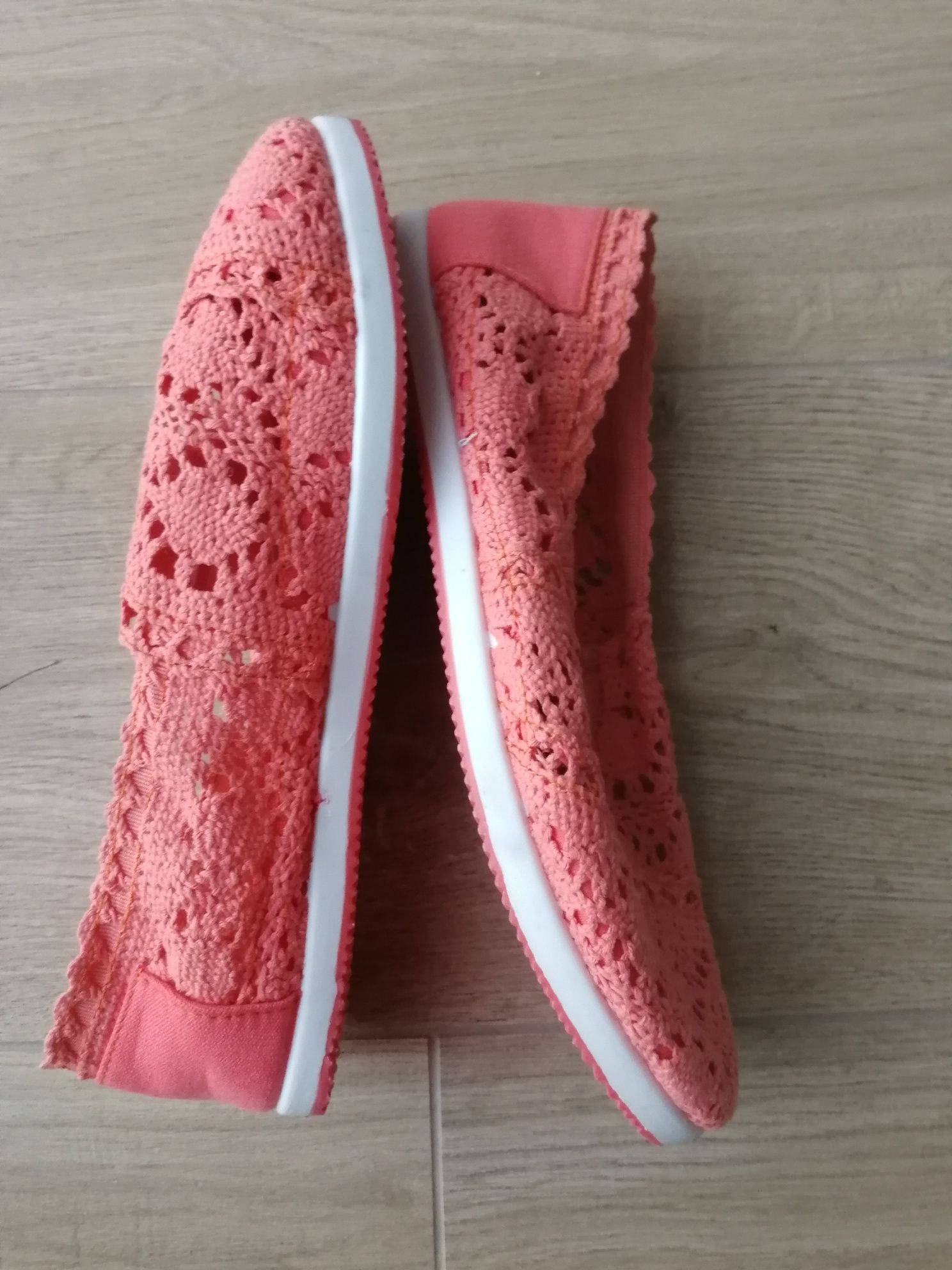 Espadryle elastyczne. Slip on 38 - 38,5 wkł. 24,5 cm