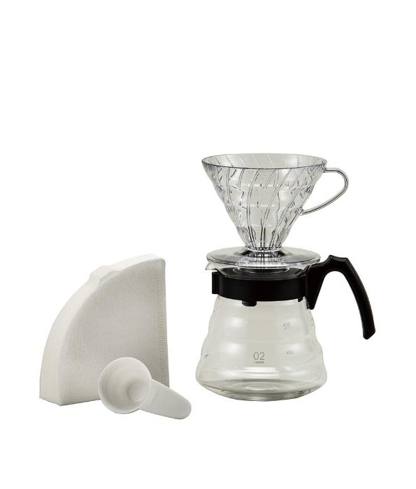 Набор пуровер для заваривания кофе Hario V60 02 CRAFT на 1-4 чашки