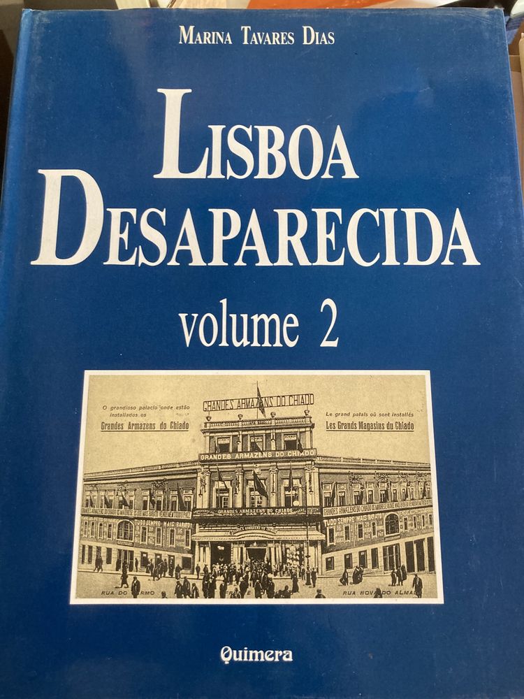 Lisboa desaparecida, de Marina Tavares Dias, como novo