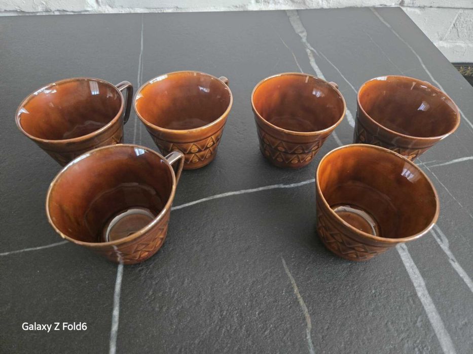 Filiżanki i talerzyki porcelit Chodzież