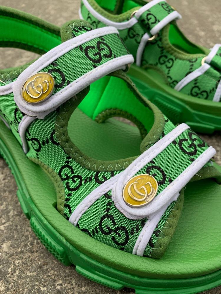 Gucci Sandals Green