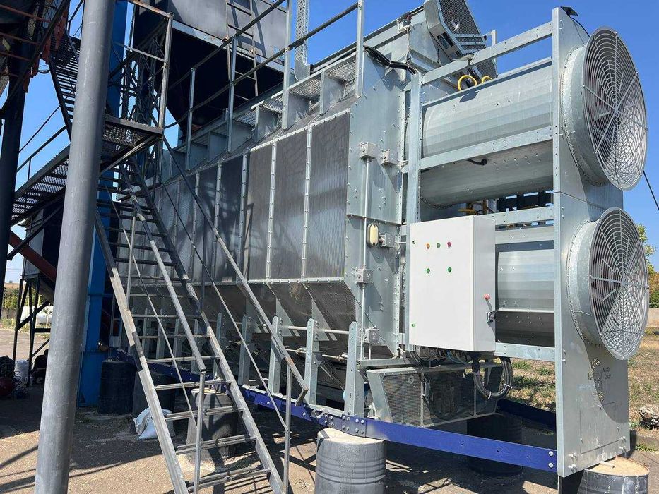 Зерносушарка, Сушка зерна, Зерносушка 150 т/доба.