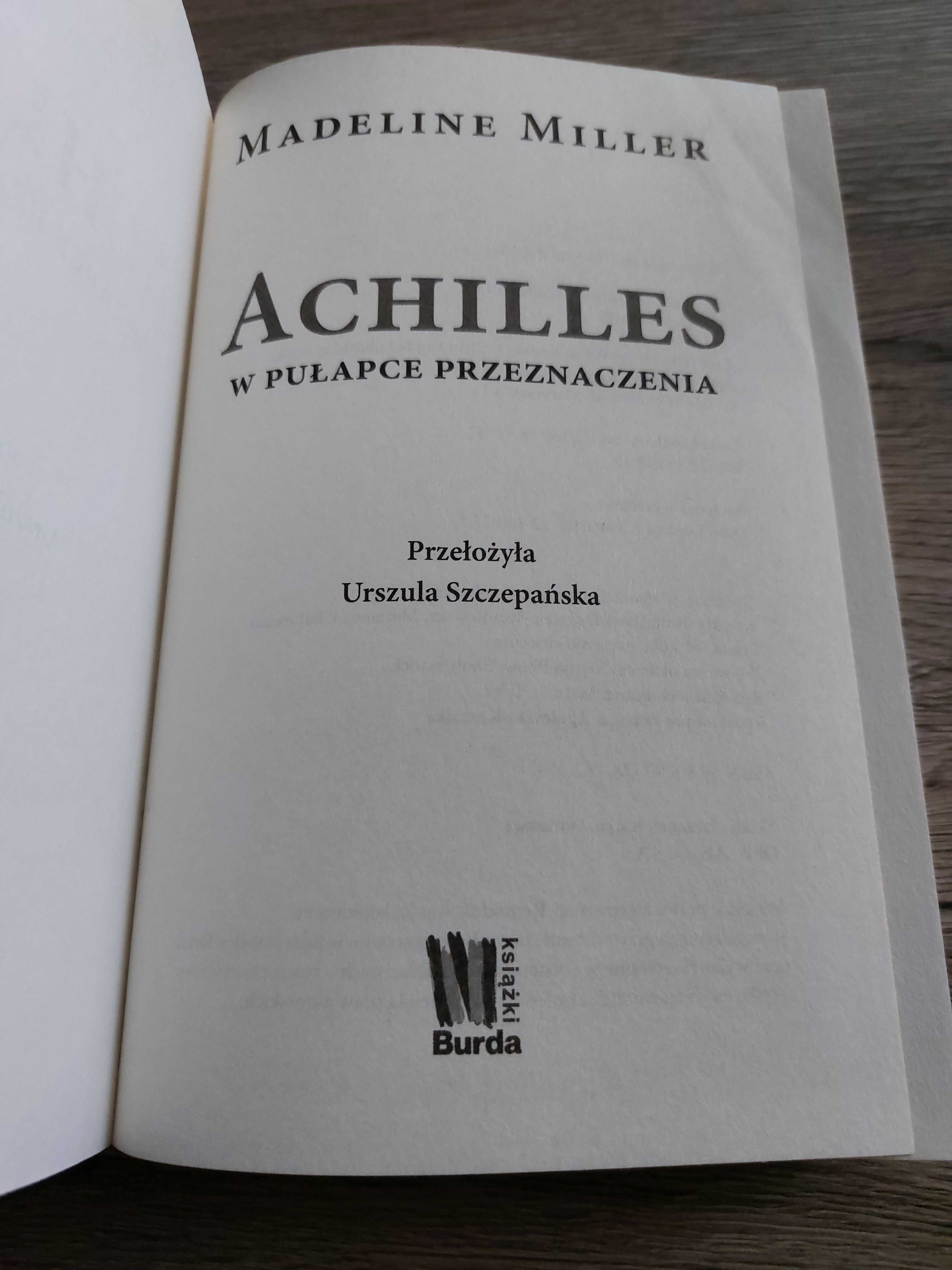 „Achilles w pułapce przeznaczenia” Madeline Miller, Książki Burda