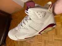 Buty Nike Air Jordan Retro 6 Maroon (2015), 49,5