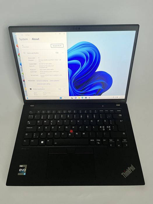 Lenovo thinkpad T14s gen4 i5-1335u 16ram 14inch  wuxga ips