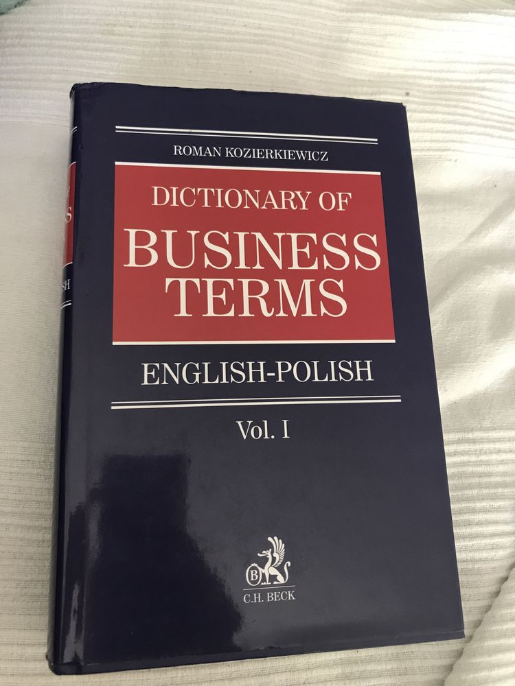 Słownik biznesowy polsko angielski