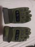 Luvas táticas verdes