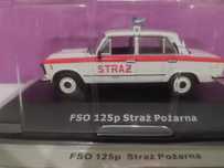 Legendy FSO Fiat 125p straż pożarna