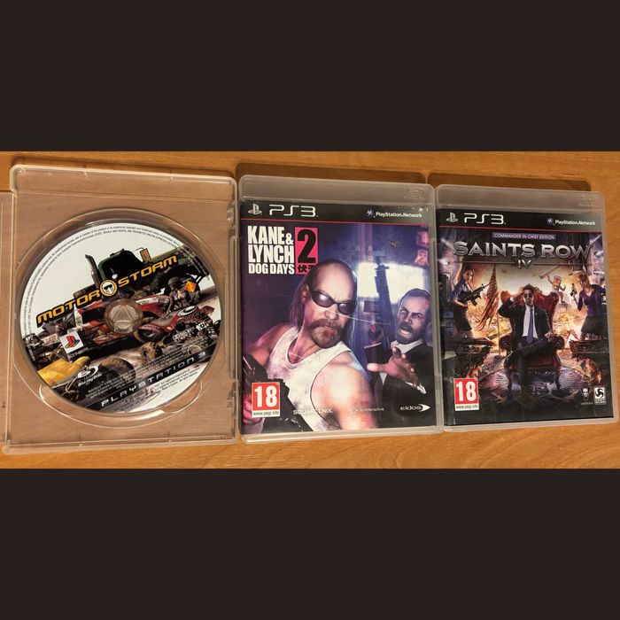 Gry Playstation 3 Kane And Lynch 2 + Motorsport + Saints Row 3