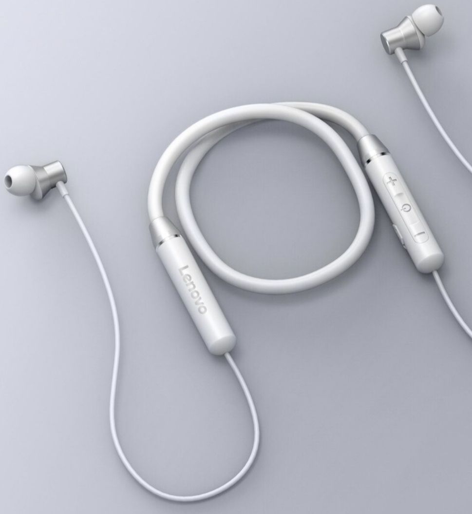Бездротові навушники TWS-наушники Lenovo HE05 Bluetooth headset White