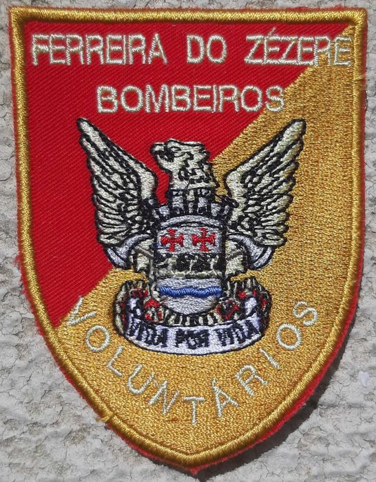 emblema bombeiros fire patch ecusson pompiers