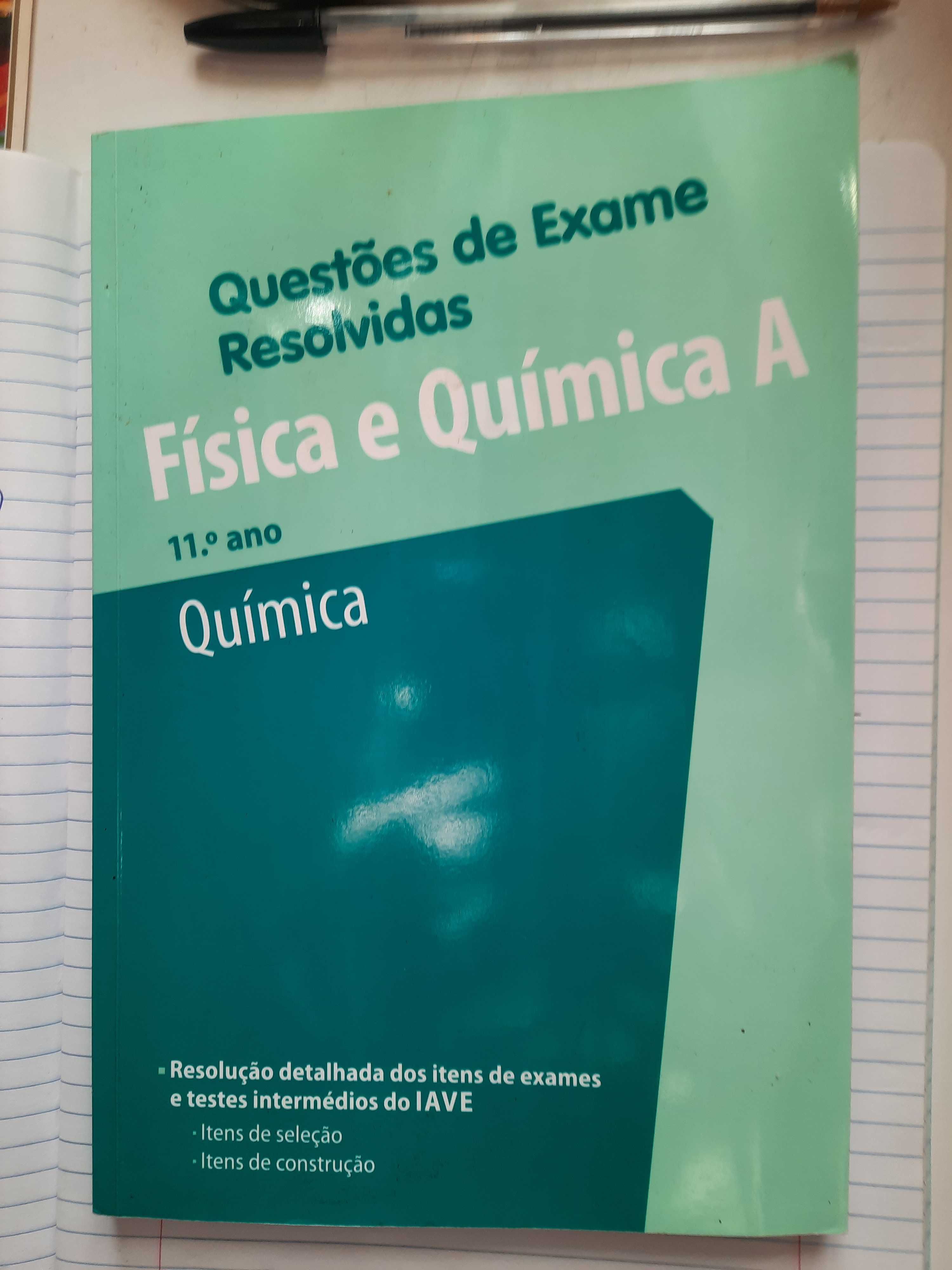 Química 11° an com resolução de exames livro auxiliar