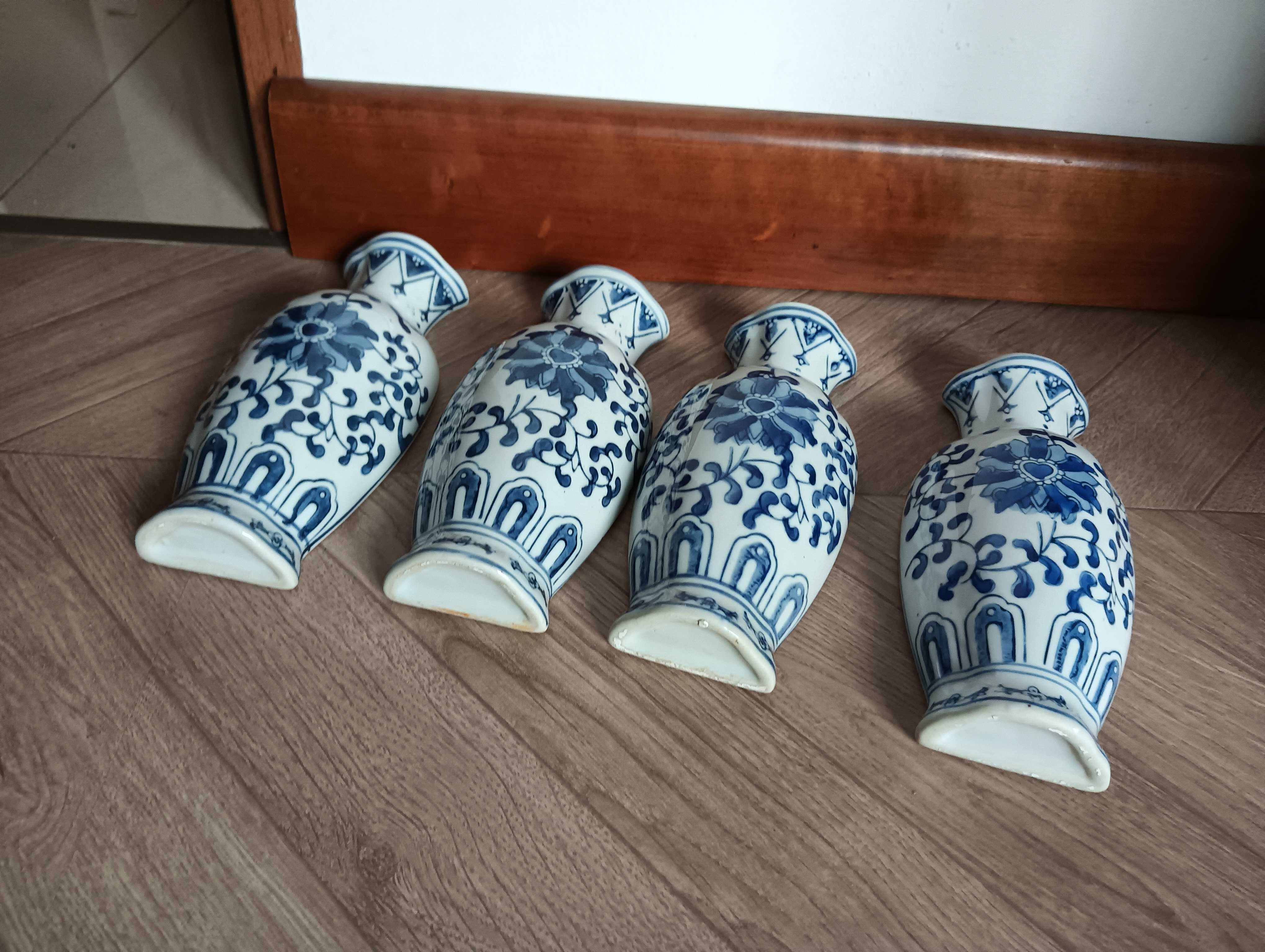 Porcelanowy wazonik nawilżacz na kaloryfer zestaw 4szt REZERWACJA