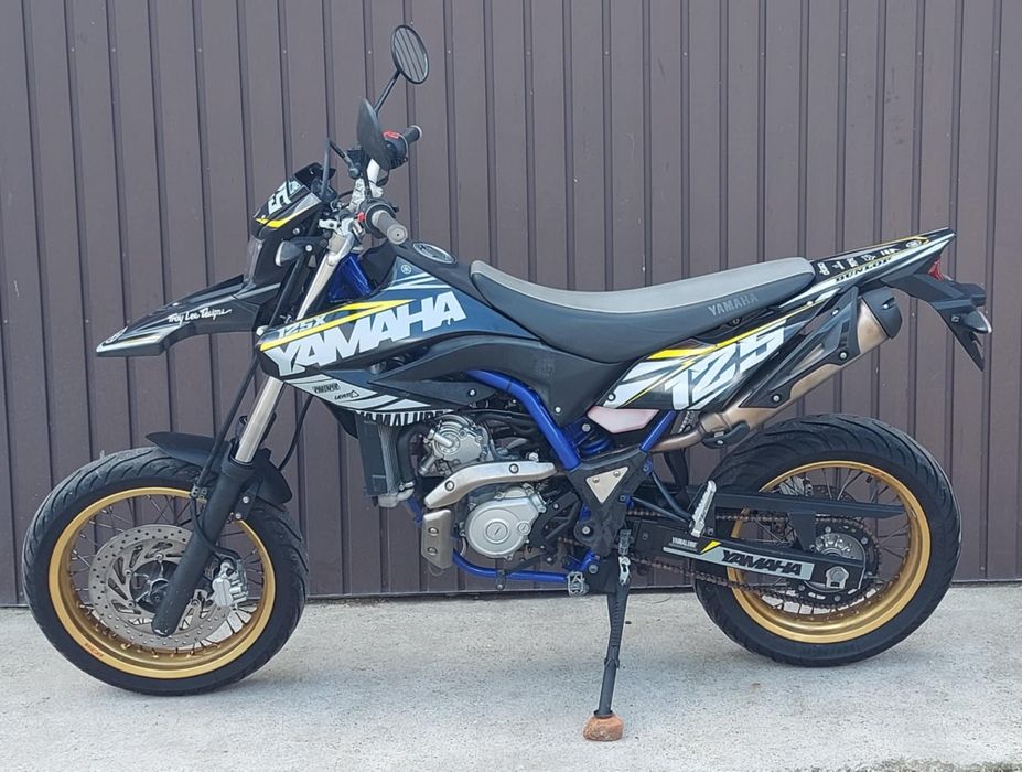 Yamaha WR125X rok 2016 kat.B/A1 transport pod dom