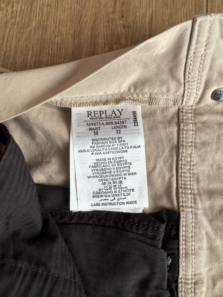 Bojowki Replay 38/32 XL/XXL NOWE