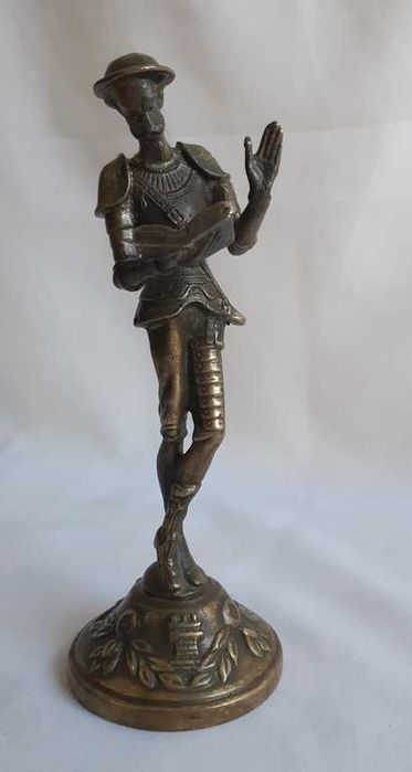 Статуэтка бронзовая Дон Кихот, клеймо, 1950-е г.