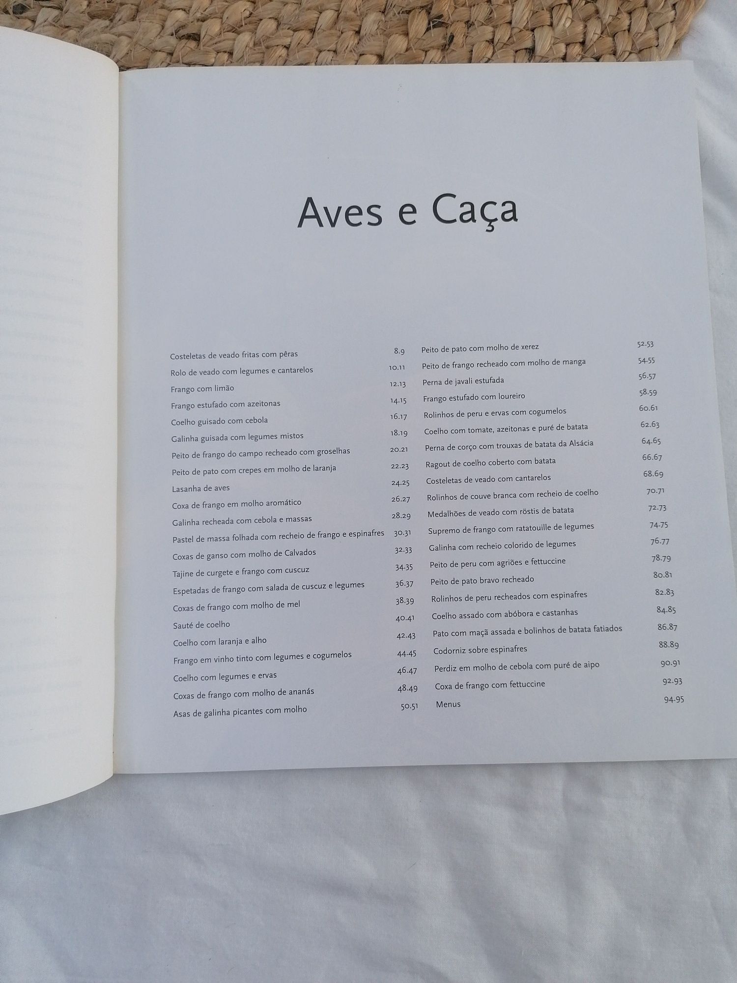 Livro: Comer Bem, Viver Melhor - Aves e Caça
