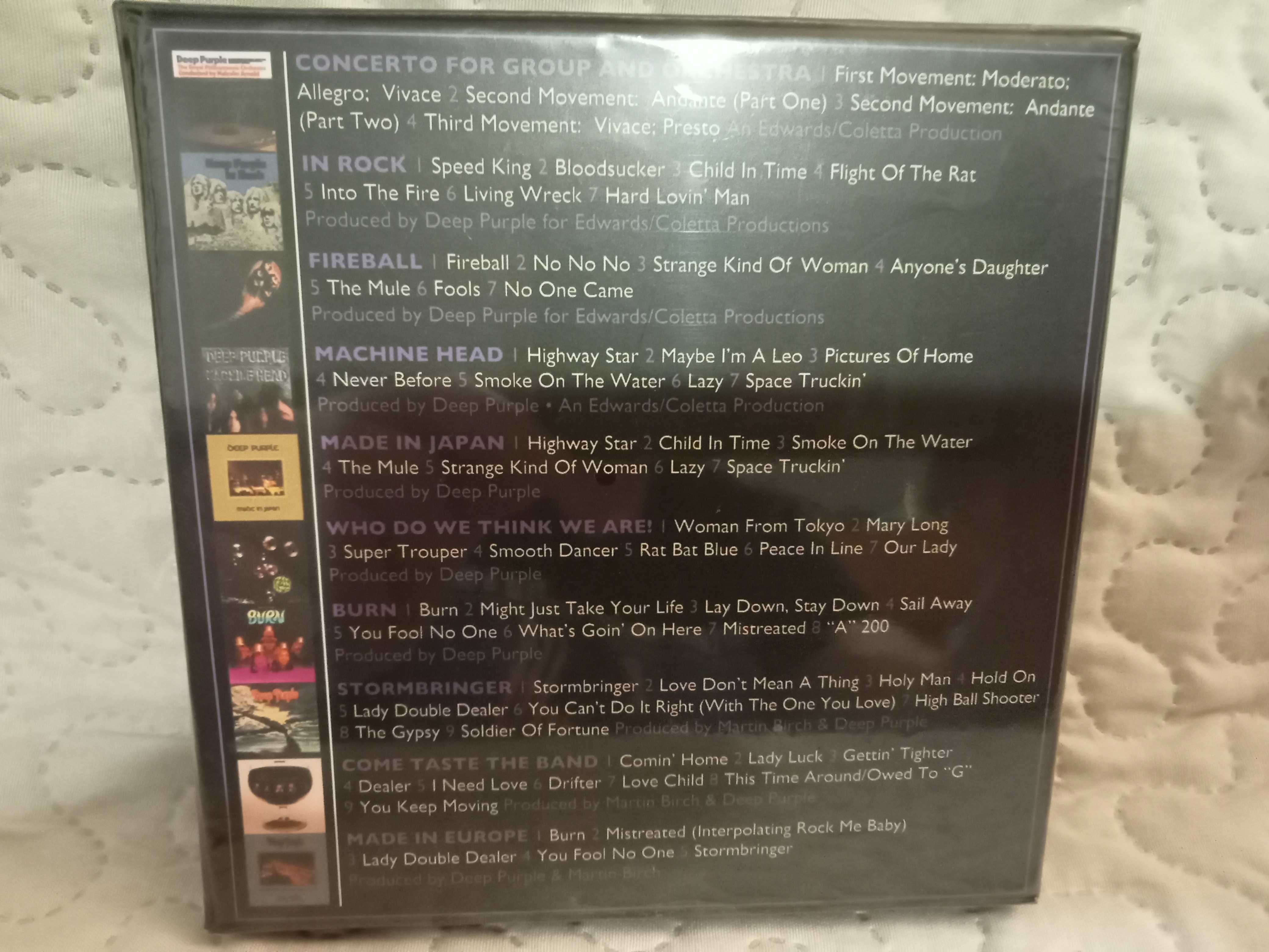 Deep Purple the complete albums  1970-76 , 10 x cd box