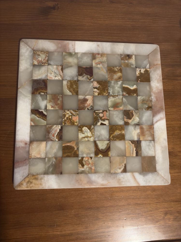 Conjunto xadrez em Madre Perola