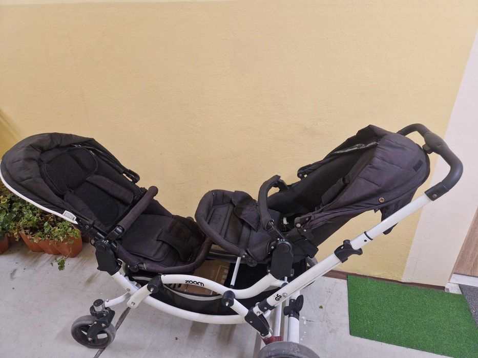 Wózek bliźniaczy rok po roku