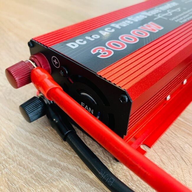 Інвертор 3000 вт з чистою синусоїдою та зарядним пристроєм