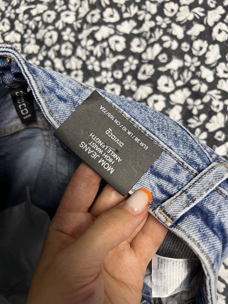 Джинси h&m нові 38 р Mom