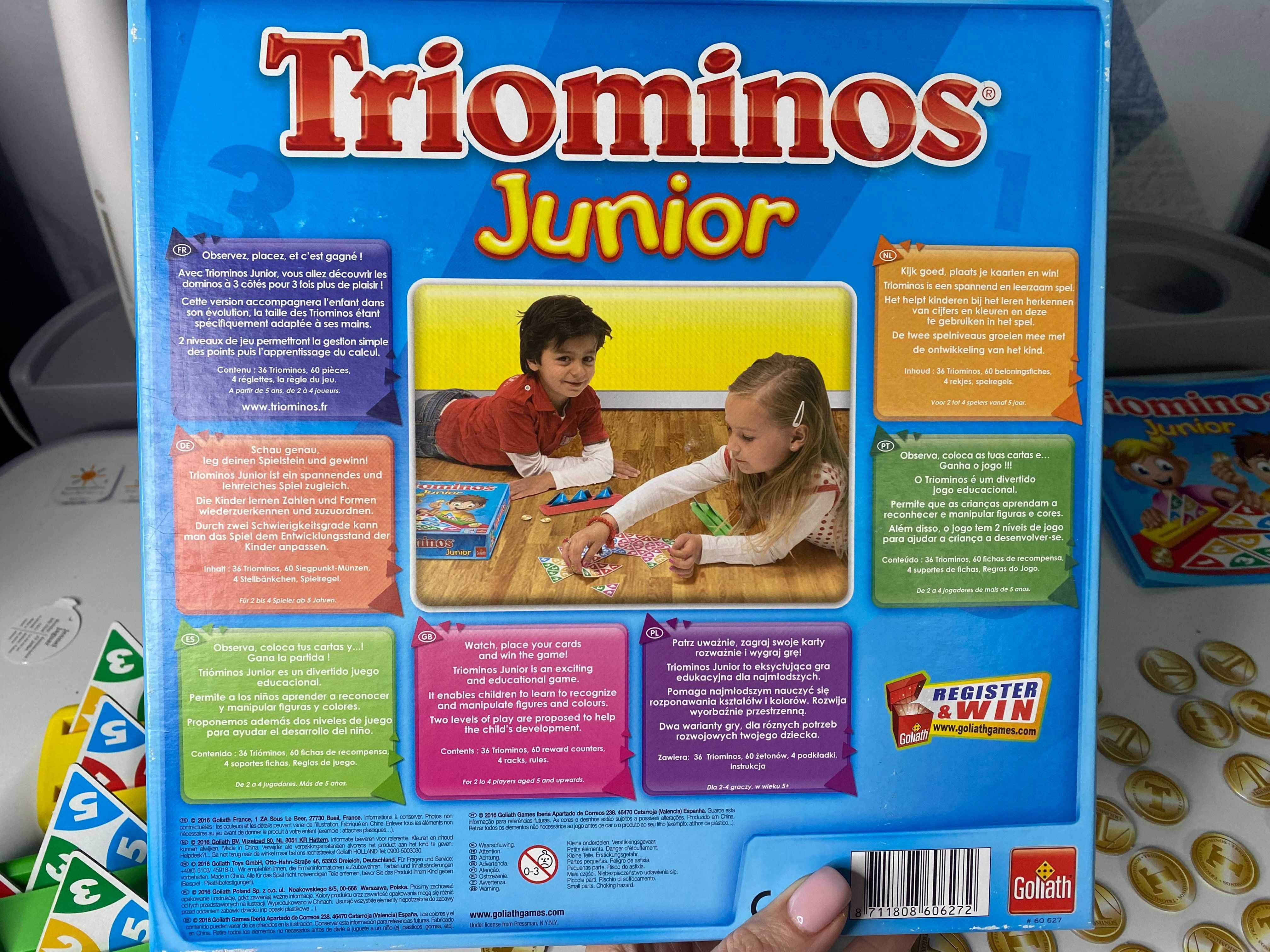 Настольная игра Триомино triominos junior для детей goliath