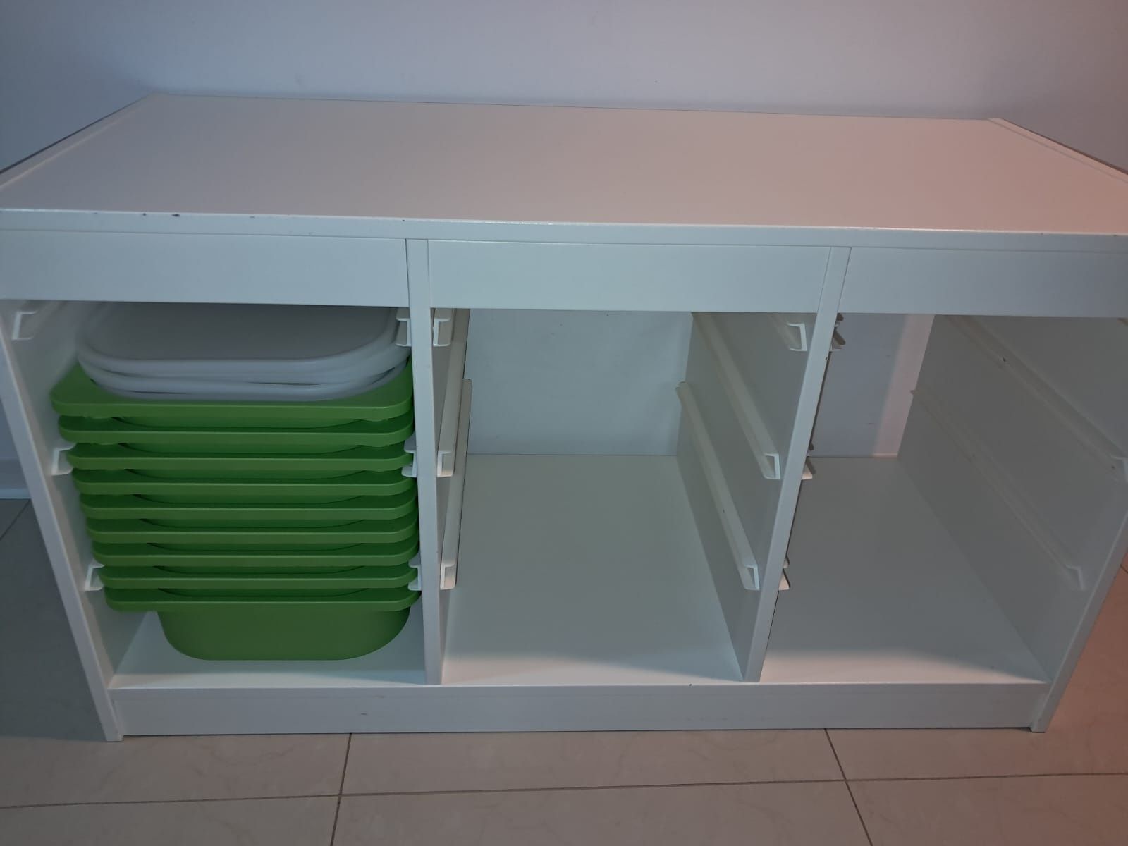 IKEA trofast regał z pojemnikami