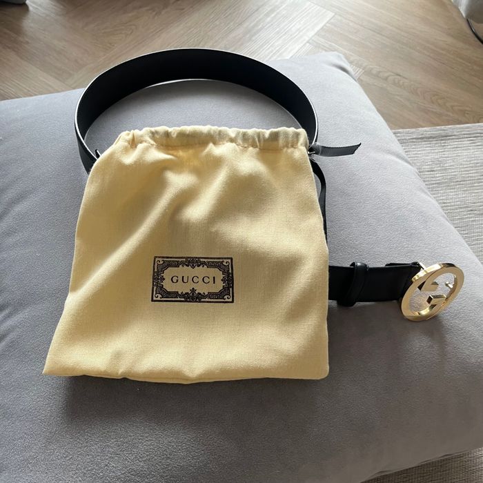 Gucci pasek, skórzany